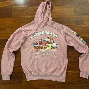Pink Sanrio Kawaii Mart Hello Kitty Hoodie